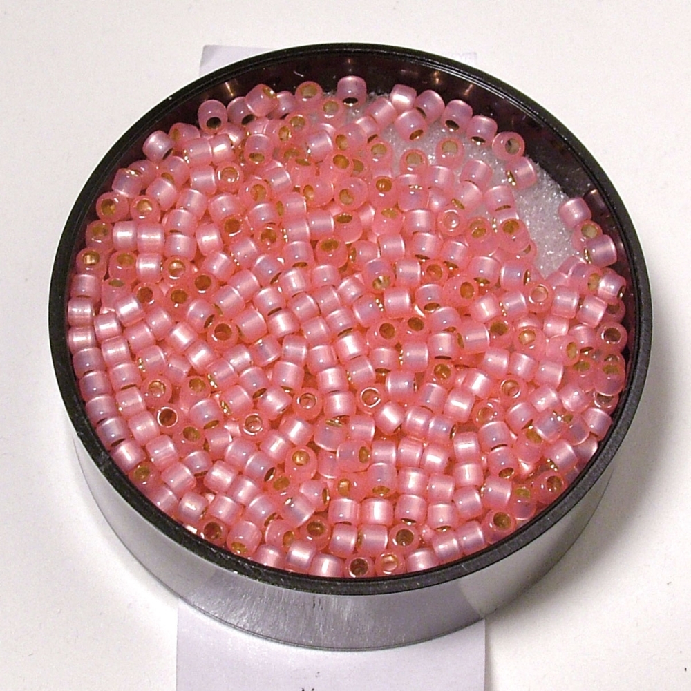 DelicaRocailles Perlglanz 2,2 mm Ø rosa chiffon dasBasteln.de