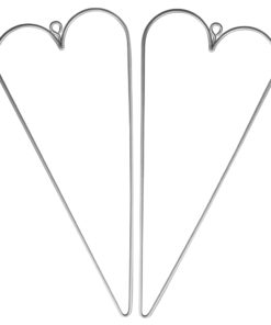 Rayher Draht-Herz, 16x7 cm, 2 Stück