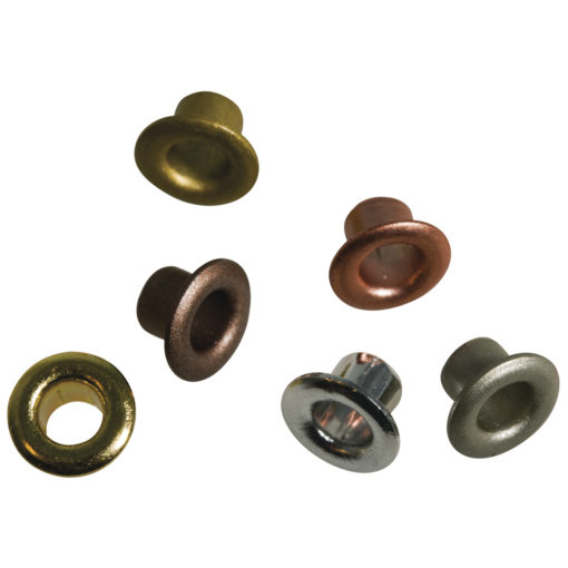 Rayher Easy Eyelets rund, sortiert, 8mm, 50 Stück