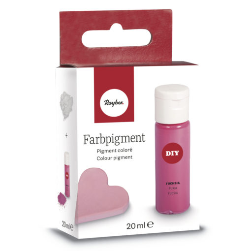 Pulver-Farbpigment zum Einfärben in fuchsia