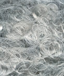 Flower Hair in silber