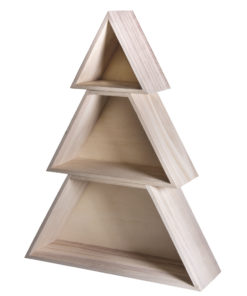 Weihnachtsbaum aus Holz, zum Dekorieren