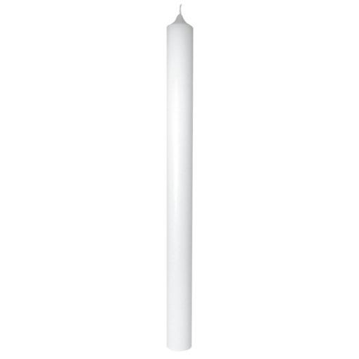Rayher Kerze zur Kommunion 4cm in weiß