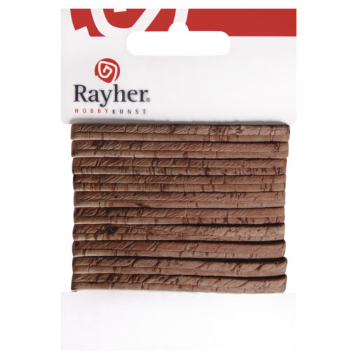 Rayher flaches Kork-Band, 100cm, in haselnuss