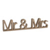 Rayher MDF-Schriftzug Mr & Mrs