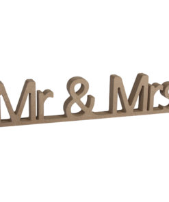 Rayher MDF-Schriftzug Mr & Mrs