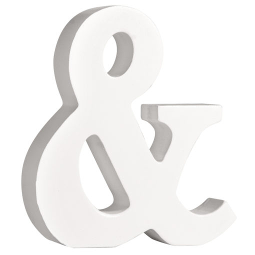 Rayher Pappmaché-Symbol & in weiß
