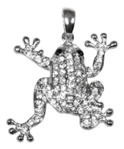 Metall Anhänger Frosch