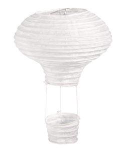 Papierlampion Heißluftballon, 15cm ø