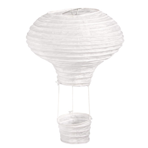 Papierlampion Heißluftballon, 15cm ø