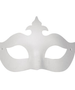 Rayher Pappmaché Augenmaske mit Krone, zum Dekorieren