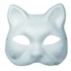 Rayher Pappmaché Halbmaske Katze, zum Dekorieren