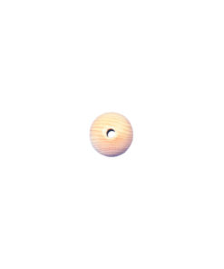 Rayher Rohholz-Kugeln, gebohrt, 12mm, 25 Stück
