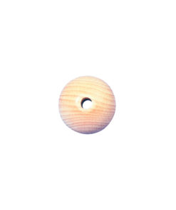 Rayher Rohholz-Kugeln gebohrt, 20mm, 10 Stück