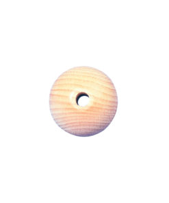 Rayher Rohholz-Kugeln gebohrt, 25mm, 6 Stück
