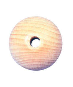 Rayher Rohholz-Kugeln gebohrt, 45mm, 2 Stück
