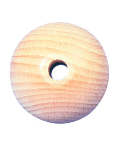 Rayher Rohholz-Kugeln gebohrt, 50mm, 2 Stück