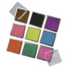 Rayher Mini-Stempelkissen-Set für Scrapbooking, 9 Farben