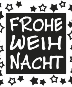 Label Frohe Weihnachten, zum Eingießen von Motiven