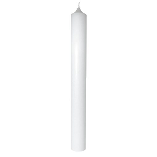 Rayher Stab-Kerze , 4cm in weiß