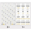 Rayher Sticker, Zahlen und Monate für Scrapbooking und Planer