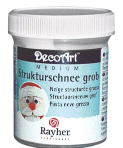 grober Strukturschnee zum Auftragen