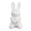 Rayher Styropor-Hase, 23cm, zum Basteln