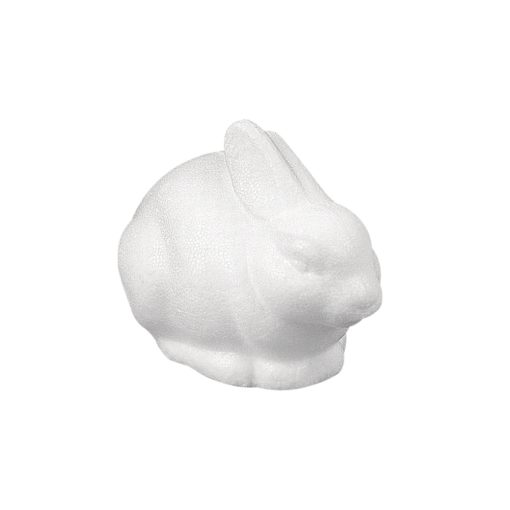 Rayher Styropor-Hase, 14cm, zum Basteln