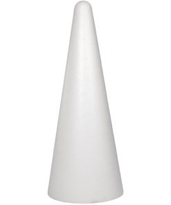 Rayher Styropor-Kegel, 50cm, zum Basteln