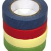 Washi-Tape Set 4 Unifarben 15mm x 15m