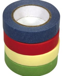 Washi-Tape Set 4 Unifarben 15mm x 15m