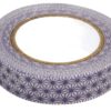 Washi-Tape Sterne 15 mm weiß-lila