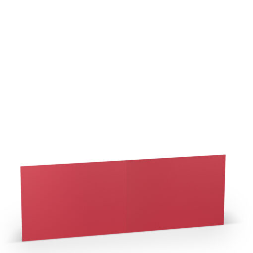 Rössler Karte B6 langdoppelt Rot