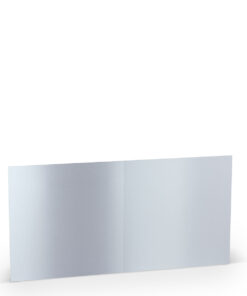 Rössler quadratische Doppelkarte in Marble white