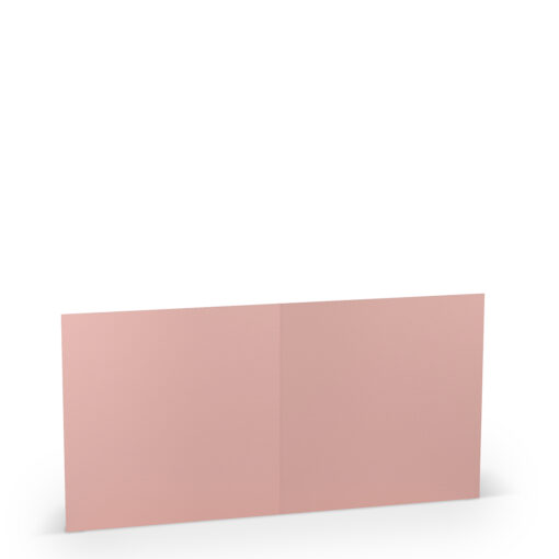 Rössler quadratische Doppelkarte in Rose
