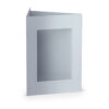 Rössler Passepartout Karte B6 in Marble White