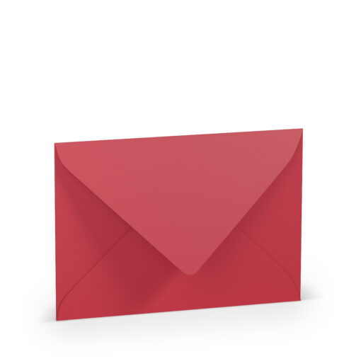Umschlag C6 in Rot