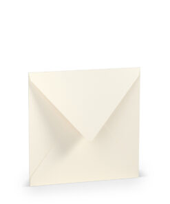 Umschlag quadratisch in Ivory