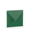 Quadratischer Umschlag in Tannengrün