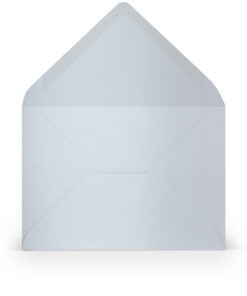 Umschlag mit Seidenfutter, C6 Marble White