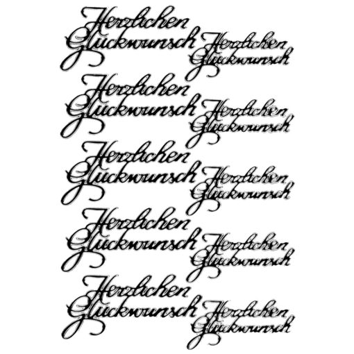 Rössler Peel off Sticker, selbstklebend zum Dekorieren und zur Anlassgestaltung
