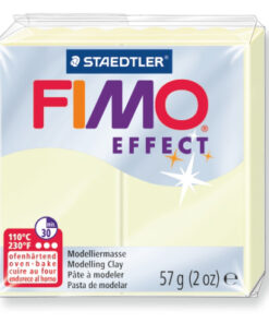 Ofenhärtende Modelliermasse Fimo, nachtleuchtend