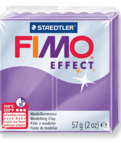 Ofenhärtende Modelliermasse Fimo, transluzent-lila