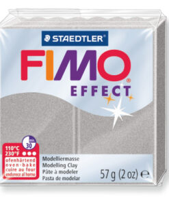 Ofenhärtende Modelliermasse Fimo, metallic-silber