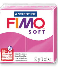 Ofenhärtende Modelliermasse Fimo, himbeere