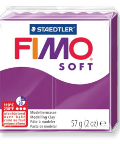 Ofenhärtende Modelliermasse Fimo, purpur