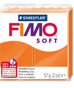 Ofenhärtende Modelliermasse Fimo, mandarine