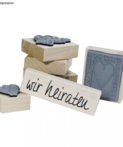 Stempel zur Hochzeit