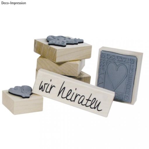 Stempel zur Hochzeit