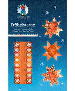 Fröbelsterne, kupfer, zum Basteln